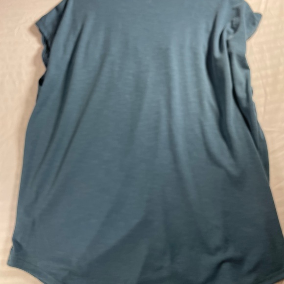 Maurices Slate Blue Ruched Yoke Tank Top - Picture 7 of 7